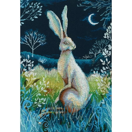 UPC: 4743348403701 | Hare by night M611 Counted Cross Stitch Kit