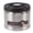 Stainless Steel Natural Color, variant on Press Type Vacuum Sealed Coffee Container Airtight Food Storage Canister for Coffee Beans Tea Nuts (25.4 oz / 750 mL)