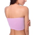 thumbnail image 4 of 1-3Packs Women Strapless Bandeau Bra Wirefree Padded Bralette Tube Bra S-XXXL, 4 of 5