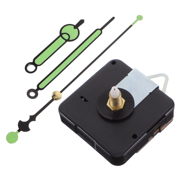 Supvox 1 Set Clock Movement Parts Light Green Plastic Mechanism for DIY Projects