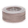 thumbnail image 1 of Unique Bargains Nylon Thread Twine Beading Cord 2mm Extra-Strong Braided Nylon Crafting String 11M/36 Feet, Desert Sand, 1 of 7