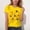 Yellow, variant on Fatuov Girls Independence Day T-Shirt USA Flag Print Holiday Shirt for Kids Boys Short Sleeve Summer Fourth of July Round Neck Patriotic Clothes 3-15 Years