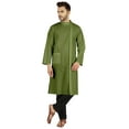 thumbnail image 5 of Atasi Indian Designer Kurta For Mens Party Wear Traditional Dress Solid Ethnic Long Shirt, 5 of 7