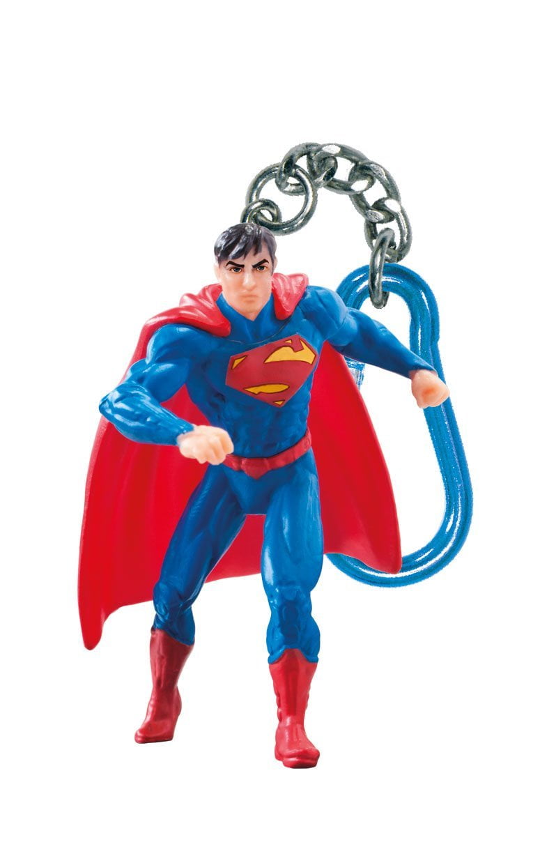 PVC Wonder Woman Super Hero Figure Adult/Kids Key Chain Ring tag 