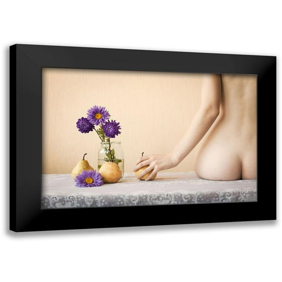 Kolotuschenko, Ewgenij 18x13 Black Modern Framed Museum Art Print Titled - Pears