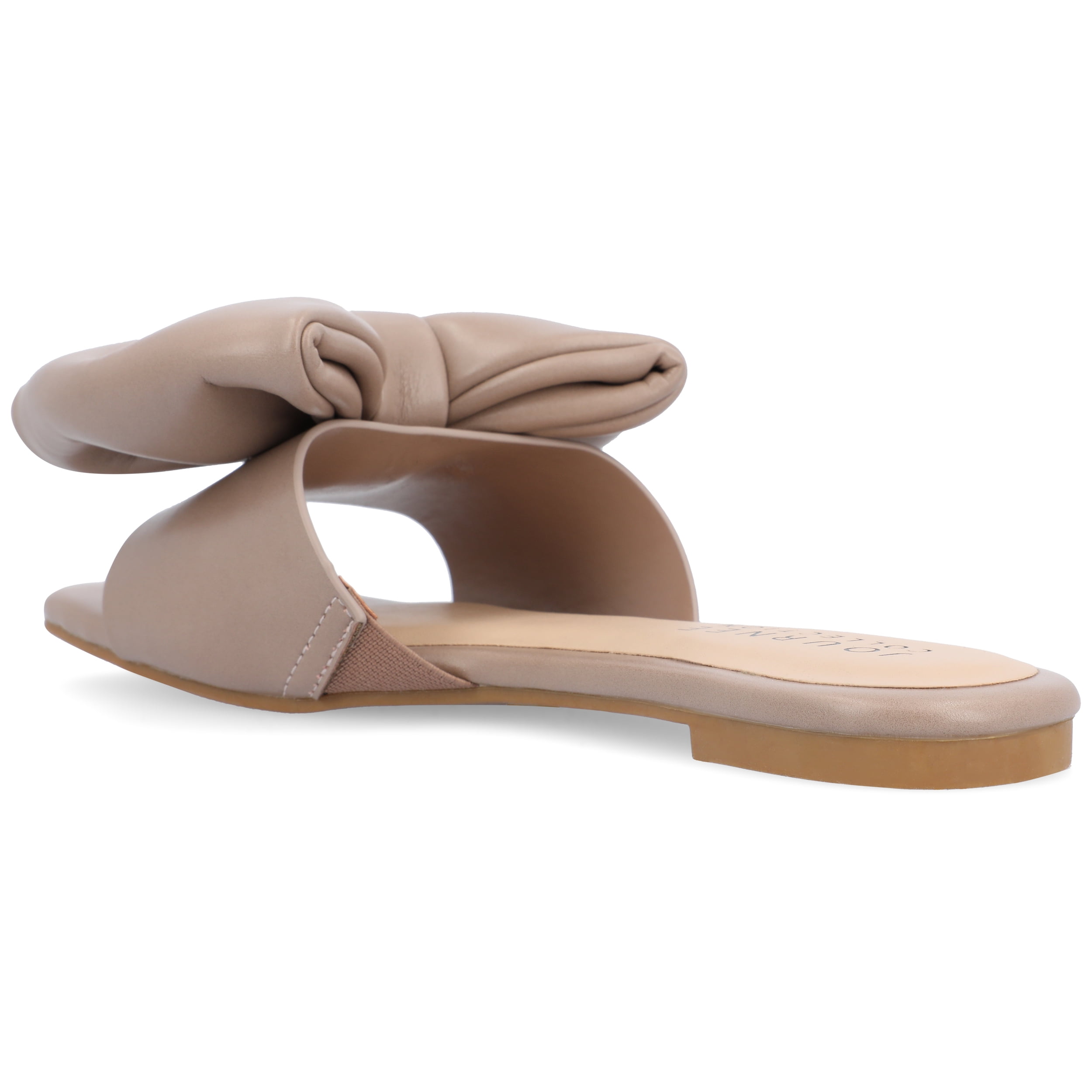 Journee Womens Fayre Slip On Flat Sandals, Widths Available