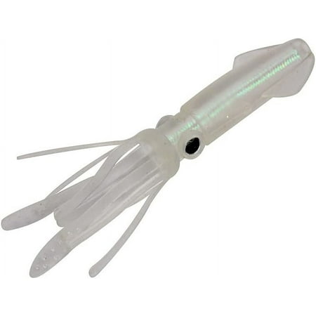 20pcs Soft Luminous Octopus Trolling Saltwater Freshwater Bait Squid Skirt Fishing Lures Glow in Dark 4 inch 1/6oz (Colorful)