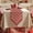D, variant on Tuscom Red Tassel Table Runner for Christmas and New Year, Polyester Decorative Tablecloth with Openwork Design for Dining Table, Coffee Table, TV Cabinet, Holiday Party and Home Decor, 47x12in