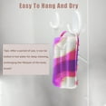thumbnail image 6 of Unique Bargains 2 in 1 Body Brush Hair Scalp Massager Silicone Body Scrubber Camouflage Purple, 6 of 7