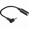 thumbnail image 1 of wonima11 Headphone Adapter 2.5mm Male to 3.5mm Female, Audio Adapter Cable Right Angle Connector for Headset to Telephones and Cordless Phones with 2.5mm Headset Jack, 1 of 1