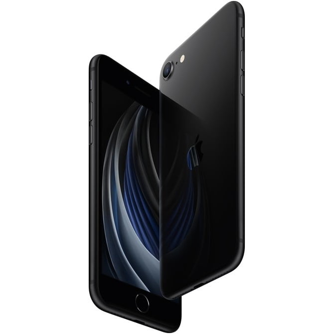 AT&T Apple iPhone SE (2020) 64GB, Prepaid Smartphone, Black