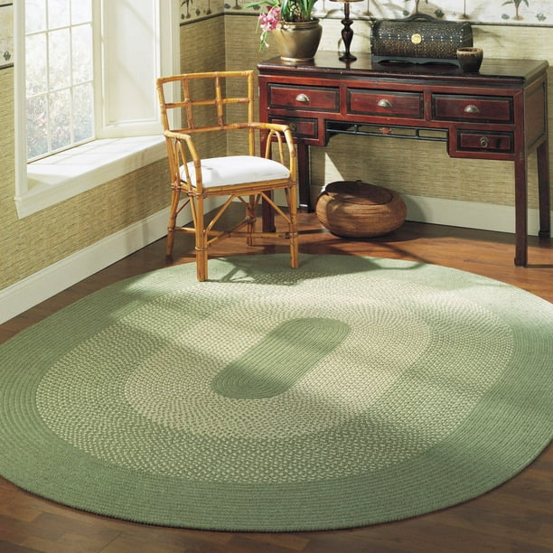 Colonial Mills Jackson Braided Rug Palm