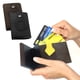 thumbnail image 4 of Dispositivo de seguimiento Titular de la tarjeta Titular automático de la tarjeta Titular de la tarjeta de cuero multifunción Titular de la tarjeta de la cartera y múltiples ranuras para tarjetas Wmkox8yii hjk694, 4 of 6