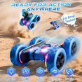 thumbnail image 4 of Coche con mando a distancia Zalneo Stunt 4WD 360° Flip LED, 4 of 7