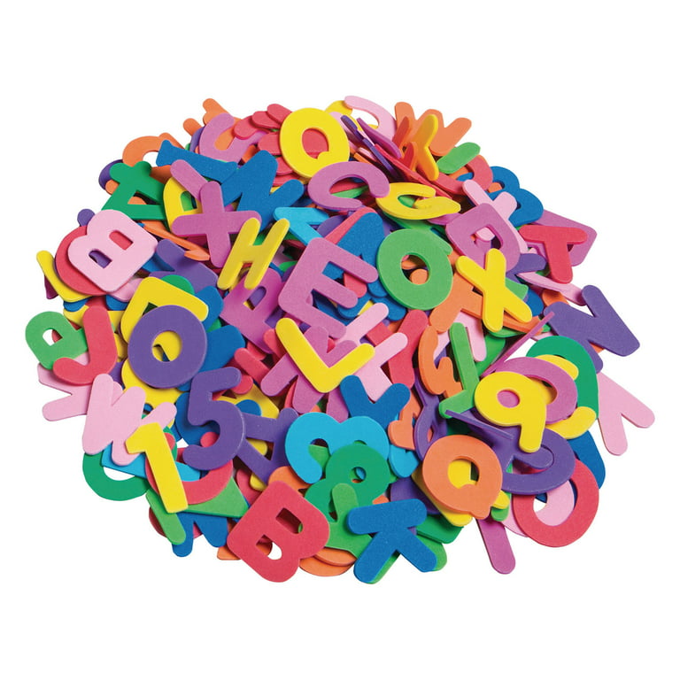 Foam Letters & Numbers, Assorted Colors, 266 Pieces - PACAC4304266CRA, Dixon Ticonderoga Co - Pacon
