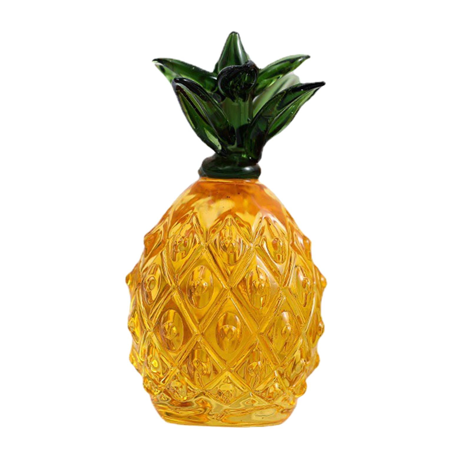 Modern Crystal Pineapple Ornaments Figurines for Home Decor Table