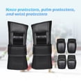 thumbnail image 2 of Cheers 6Pcs/Set Children Adult Shock-absorbing Adjustable Knee Hand Elbow Guards for Outdoor Sports, 2 of 2