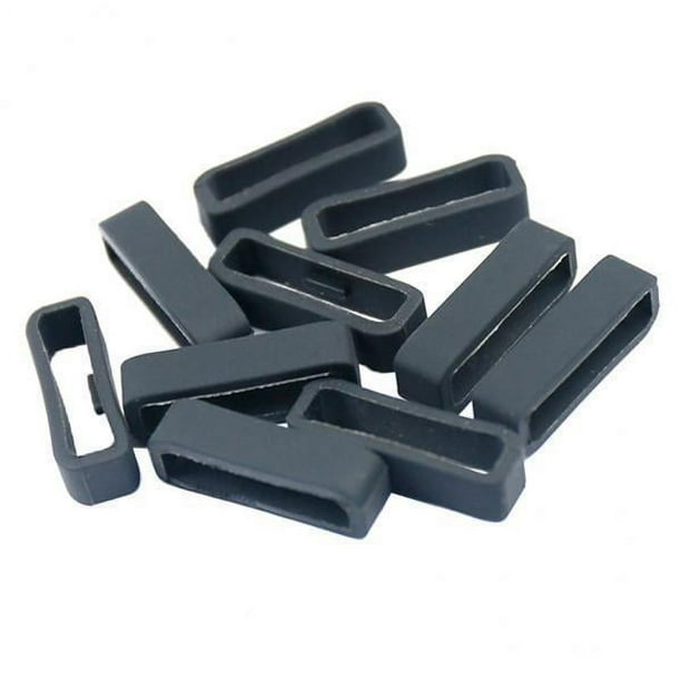 Paquete de 2-4 anillos de sujeción de silicona de 10 piezas para Fenix 5/5s/5x de 22 mm 22mm