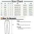 thumbnail image 3 of SDNall Capris Pants for Women Summer High Waisted Solid Color Capris Matching Slim Fitting Yoga Gym Pants, 3 of 9