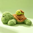 thumbnail image 4 of Chubby Sea Turtle Sea World Stuffed Animal Mother and Child Turtle Plush Doll Toy Chair Couth Sofa Decor, 4 of 4