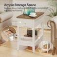 thumbnail image 4 of HOOBRO Side Table with Charging Station, Sofa Table with Drawer, End Table with Lift-Top Door,with 2 AC Outlets and 2 USB Ports, for Bedroom, Living Room, Office WH274UBZ01, 4 of 10