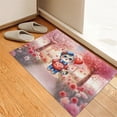 thumbnail image 3 of Happy Valentine’s Day Adorable British Shorthair Kitten Holding Heart Balloon Doormat Cat Lover Kitten Owner Gifts Indoor Outdoor Welcome Mat - 00030, 3 of 5