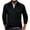 Black#2, variant on GaThRRgYP Workout Tops for Men,Summer Tops for Men,Men's Contrast Color Slim Long Sleeve Lapel Pocket Casual T-shirt Blouse