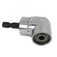thumbnail image 3 of Screwdriver Angle Bit, Left Right Rotation Professional Screw Nut Twisting Turn Screwdriver Angle Bit With Locking  Device For Socket Wrench, 3 of 8