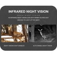 thumbnail image 6 of 1Pcs Cameras - Wildlife Monitoring Cameras with 12MP 1080P HD, PIR Motion Detection, 0.8s Triggers, IP66 Waterproof, 8 Month Standby for Outdoor Security, Hunting, Nature Research, 6 of 6