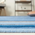 thumbnail image 4 of SAFAVIEH Striped Kilim Colbert Striped Area Rug, Blue/Rust, 6' x 9', 4 of 8