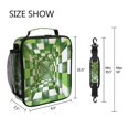thumbnail image 5 of ALAZA Geometric Illusion Lunch Box Insulated Lunch Bag Reusable Thermal Cooler Tote School Picnic, 5 of 6