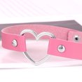 thumbnail image 3 of Worallymy mujeres niñas corazón aleación gargantilla corazón hueco Punk Collar joyería fiesta Club cuello femenino Worallymy JD720015882, 3 of 7
