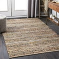 thumbnail image 5 of Surya Lexington LEX-2316 96 x 120" Rectangle Fabric Rug in Dark Blue/Mustard, 5 of 7