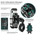 thumbnail image 5 of Roykaw UTV ATV Phone Holder Motorcycle Phone Mount for 1.5-2'' Round Frame, Fit All Phone, 5 of 8