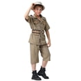 thumbnail image 4 of BOOMNY Halloween Toddler Boys Explorer Dress Up Funny Explorer Clothes Sets Hallowmas Stage Performance Outfits for Kids, 4 of 8