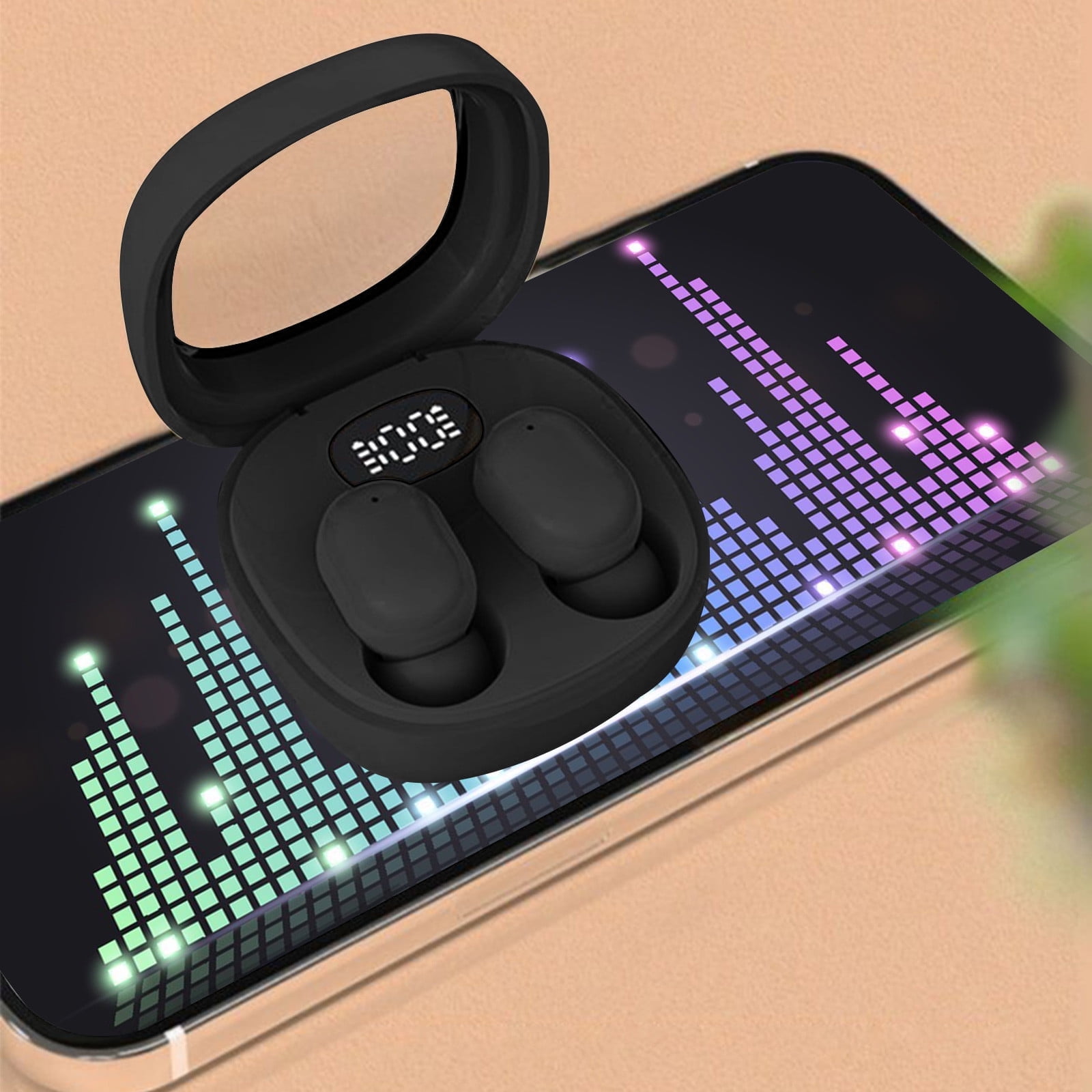Ear Buds Wireless Bluetooth Earphones, In Ear Earphones, Mini Invisible, Ultra Small, Ultra Long Range, Noise Reduction Earphones Wireless Earbuds