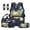 Green Space Axolotl, variant on Jeiento Kids Backpack and Lunch Box 4 Piece Galaxy White Horse Water-Resistant School Bag Set Includes Pencil Case, Bookmarks, for Boys Girls Elementary School Travel Hiking