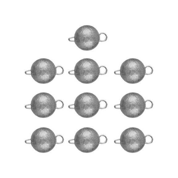 Sinker Fishing Jig Head B ullet Weights Soft Lure Group Hook NEW Aggravated