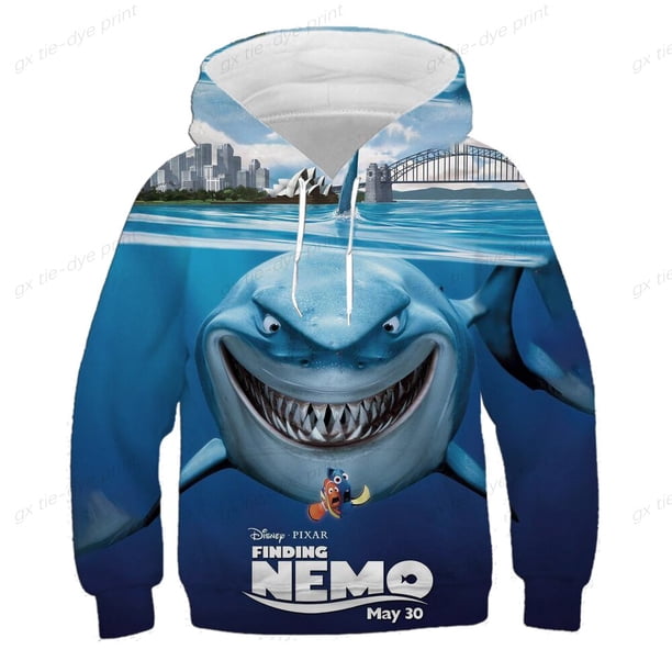 Buscando a Nemo dibujos animados Anime sudadera para niño niña niños Disney 3D estampado hombres sudaderas primavera Streetwear mujeres Tracksuit130 zhangmengya CONDUJO