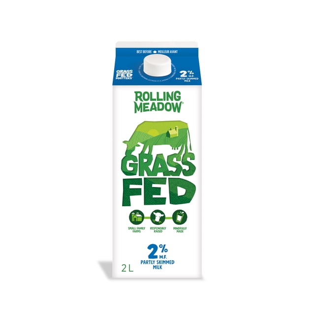 Rolling Meadow Grass Fed 2% Milk 2L
