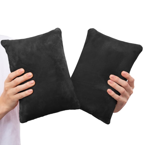 1 MIDDLE ONE 2 Pack Small Pillow, Memory Foam Mini Pillow 11 X 7 Inches for Travel, Sleeping, Nap and Neck, Tiny Cushion