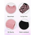 thumbnail image 4 of GYRATEDREAM Girls Clothes Leopard Patchwork Sweatshirt Elastic Waist Sweatpants with Pockets 2PCs Girls' Clothing Sets 6-14T, 4 of 9