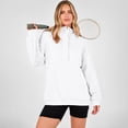 thumbnail image 5 of Resicozy Womens Oversized Sweatshirt Long Sleeve Henley Pullover Tops 2026 Spring Casual Button Loose Fit Sweatshirts White M, 5 of 6