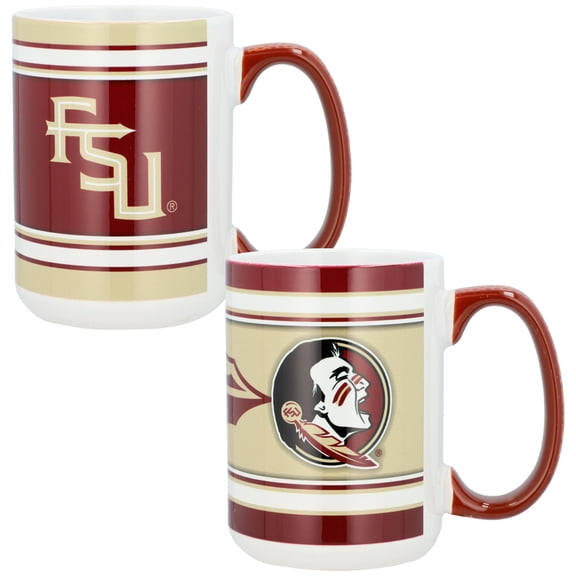 Florida State Seminoles 15oz. Home & Away 2-Pack Mug Set