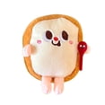 thumbnail image 3 of Lindo y creativo muñeco de hamburguesa con papas fritas, colgante de mochila, pareja de adornos de peluche, llavero de coche para niña, 3 of 3