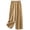 000-Coffee, variant on Asgosdo Women Cotton Linen Cropped Pants Elastic High Waist Wide Leg Trousers Casual Summer Loose Culottes S XXXL