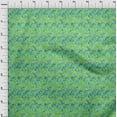 thumbnail image 3 of oneOone Cotton Poplin Teal Green Fabric Batik Sewing Craft Projects Fabric Prints By Yard 56 Inch Wide, 3 of 4