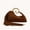 brown, variant on Faux Suede Clutch Evening Bags For Women Luxury Designer Handbag Purses 2026 New In Nell Fringe Hardware Top Handle Tassel Wrist