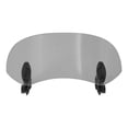thumbnail image 2 of Universal Motorcycle Clip On Windshield Extension Spoiler Wind Screen Deflector, 2 of 4