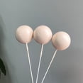 thumbnail image 1 of Decoraciones para tartas Bola dorada oro rosa gris morado caqui negro rosa rojo decoración de tarta tarjeta, 1 of 6